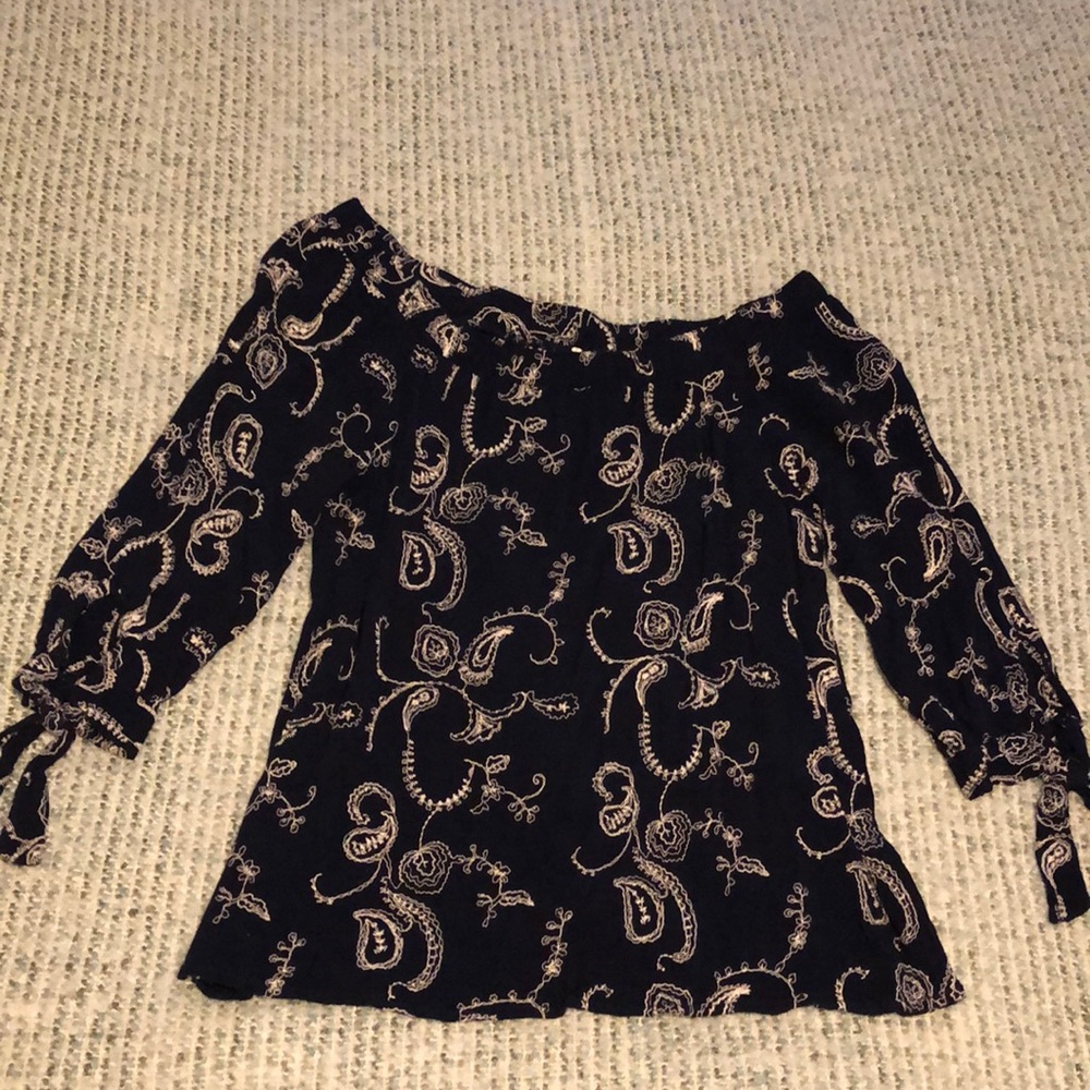 Off-the-Shoulder Blouse